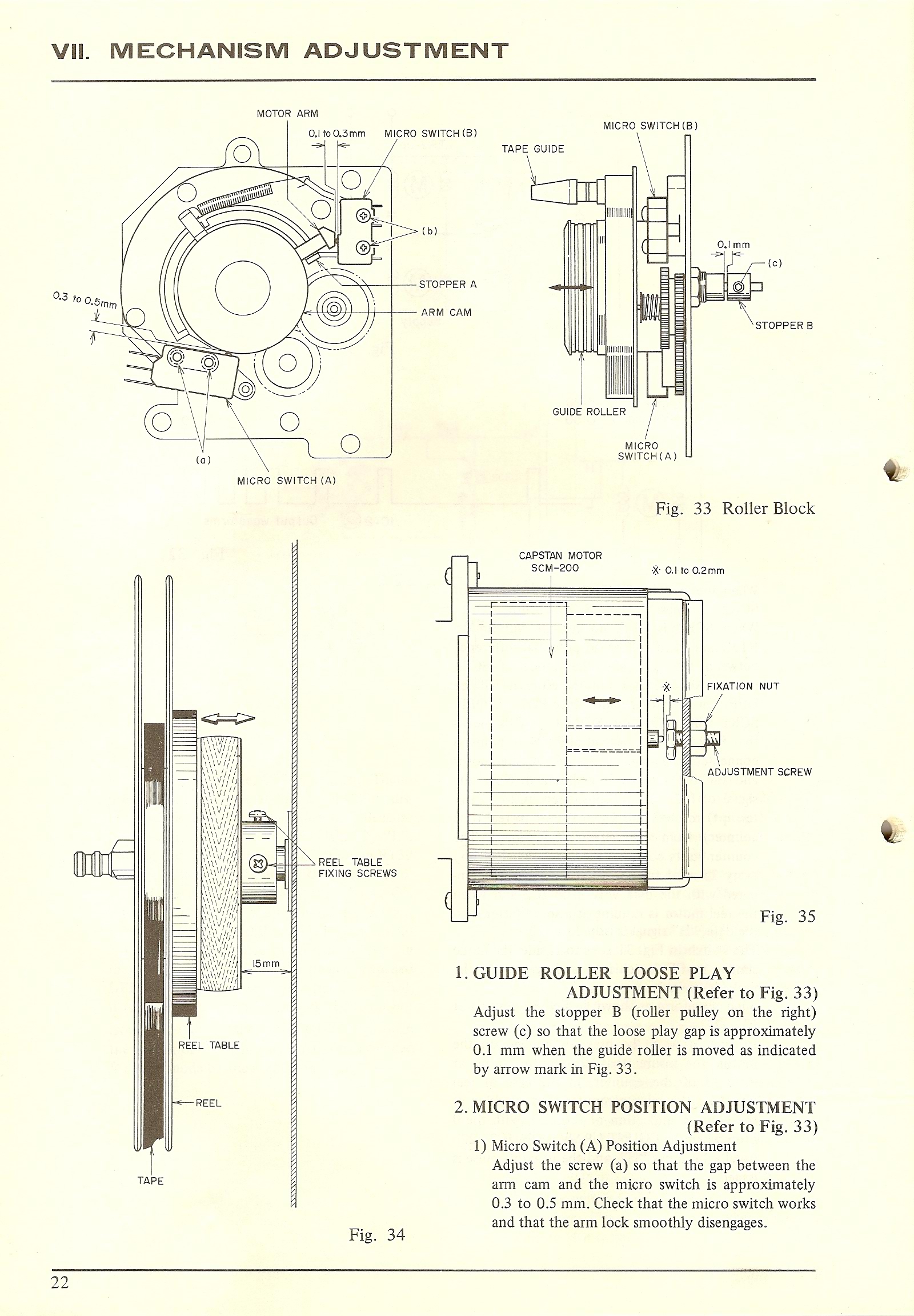 Service Manual Akai GX-747 (VU-meter version)